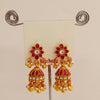Silver Temple Earring 204844